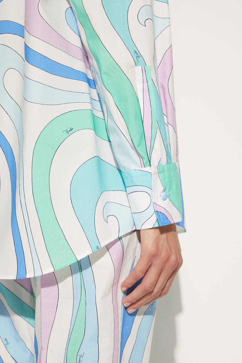 Pucci Camicia con stampa Marmo Soddisfazione Garantita