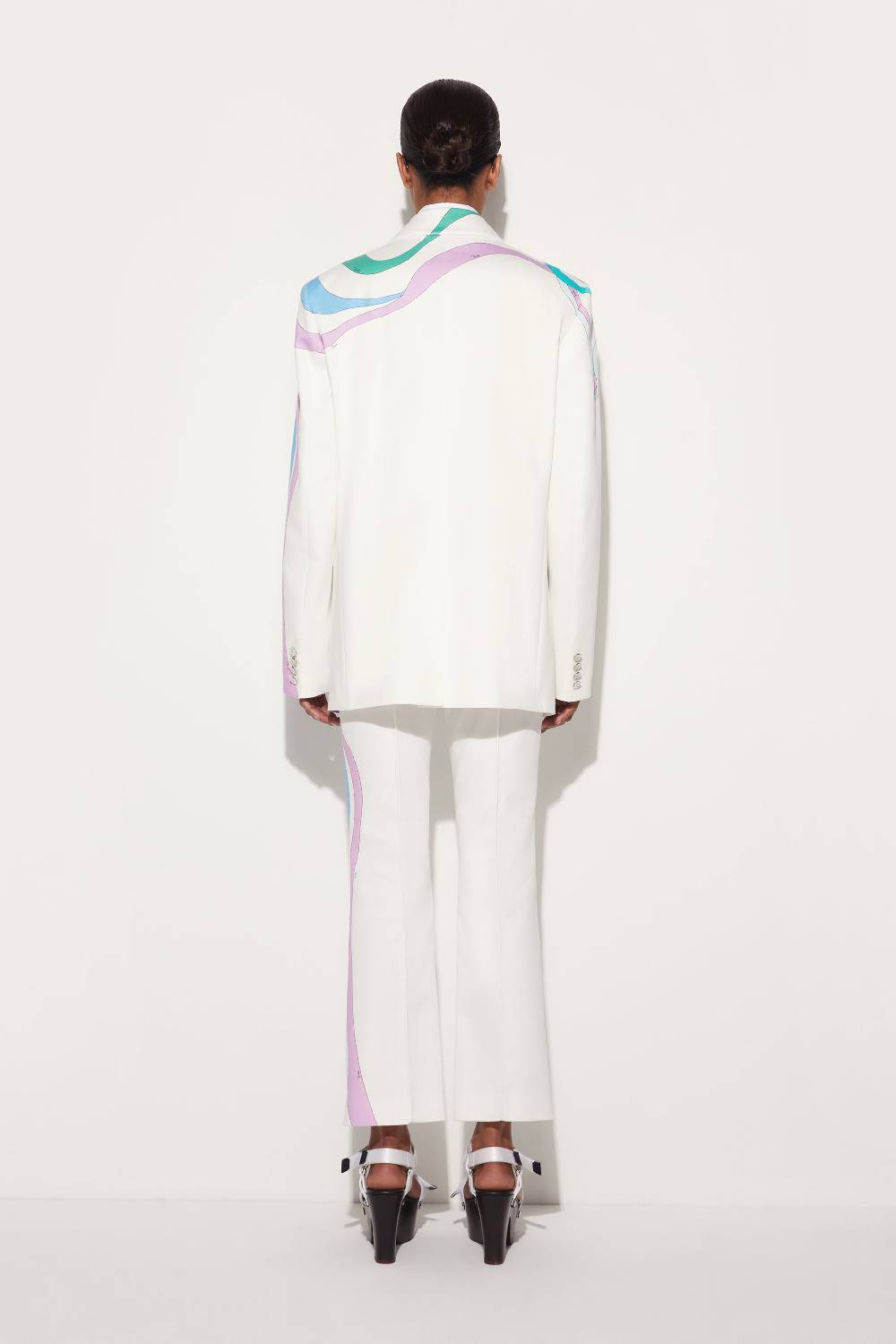 Pucci Blazer monopetto con finiture Marmo Consegna Veloce