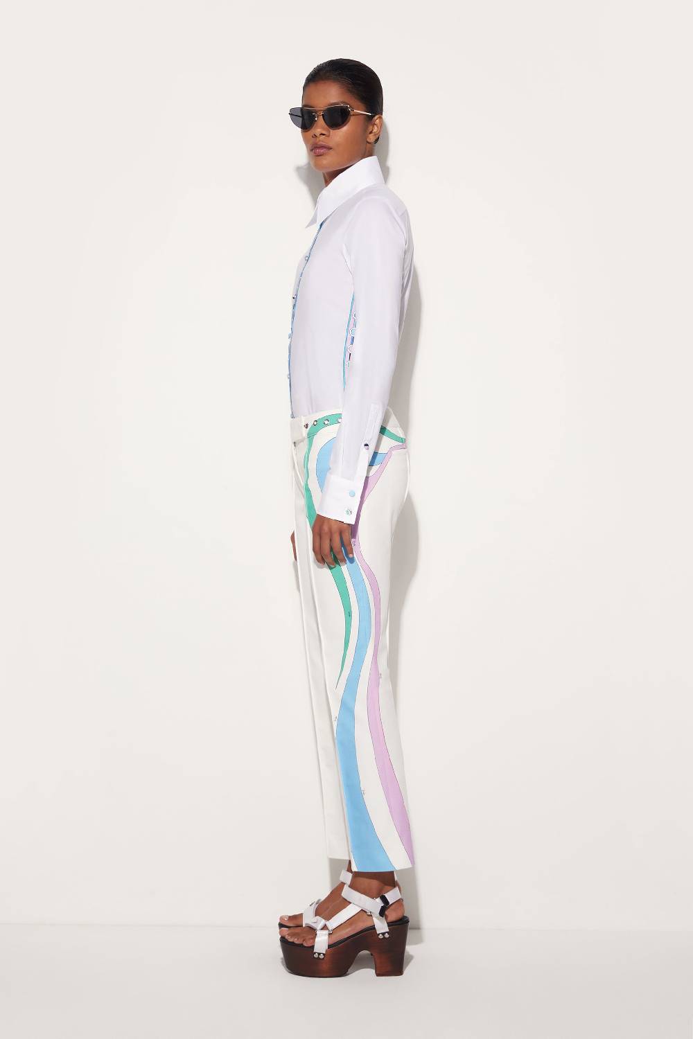 Pucci Pantaloni con finiture Marmo Promozione Limitata