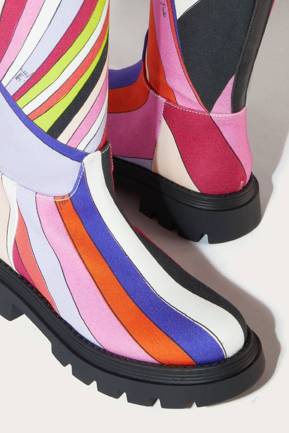 Pucci Iride-Print Boots Presa