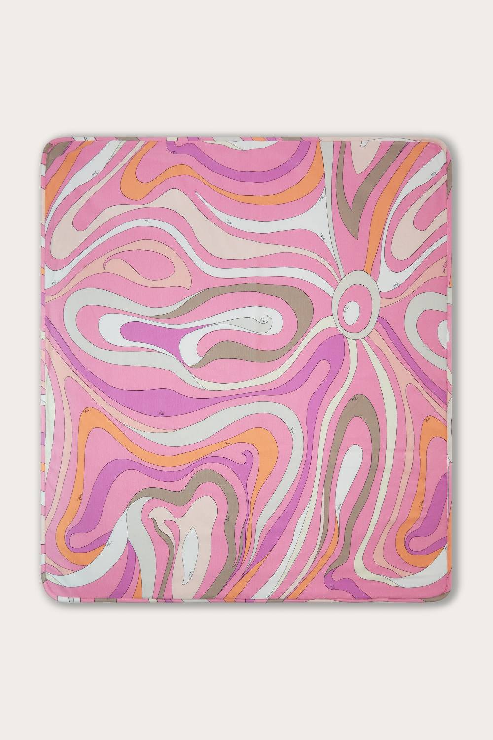Pucci Marmo-Print Baby Blanket Saldi