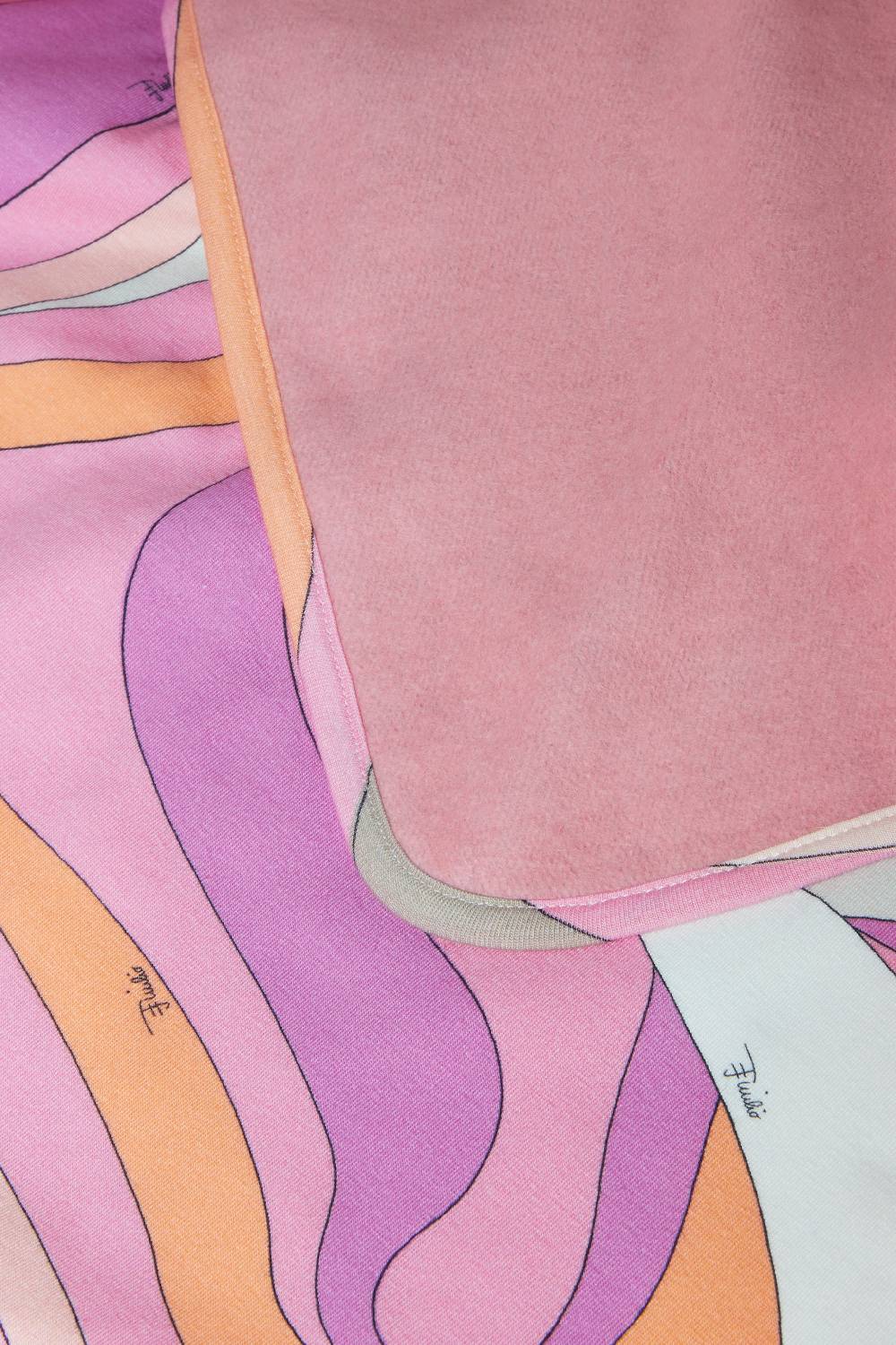 Pucci Marmo-Print Baby Blanket Saldi