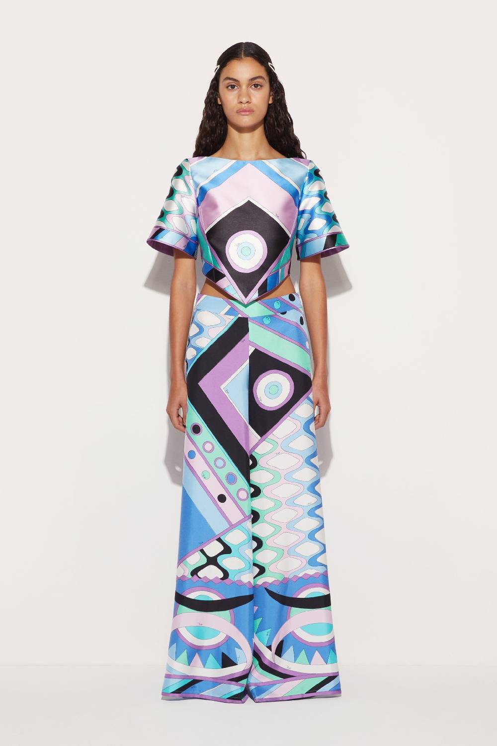 Pucci Top con stampa Vivara Negozio