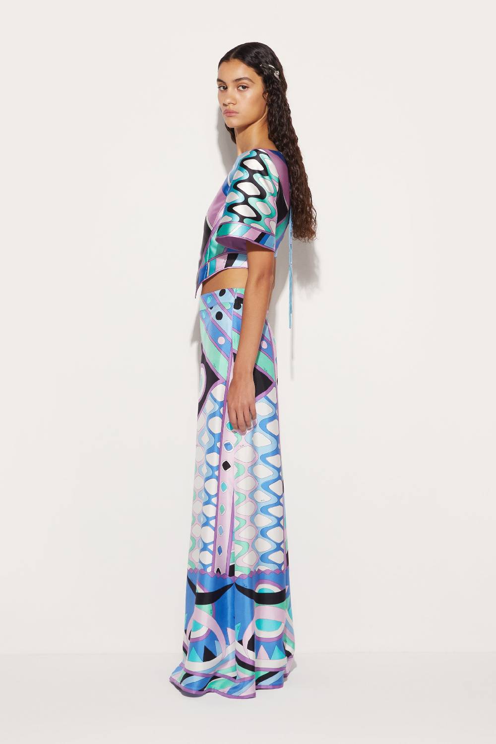 Pucci Pantaloni in seta con stampa Vivara In Saldo