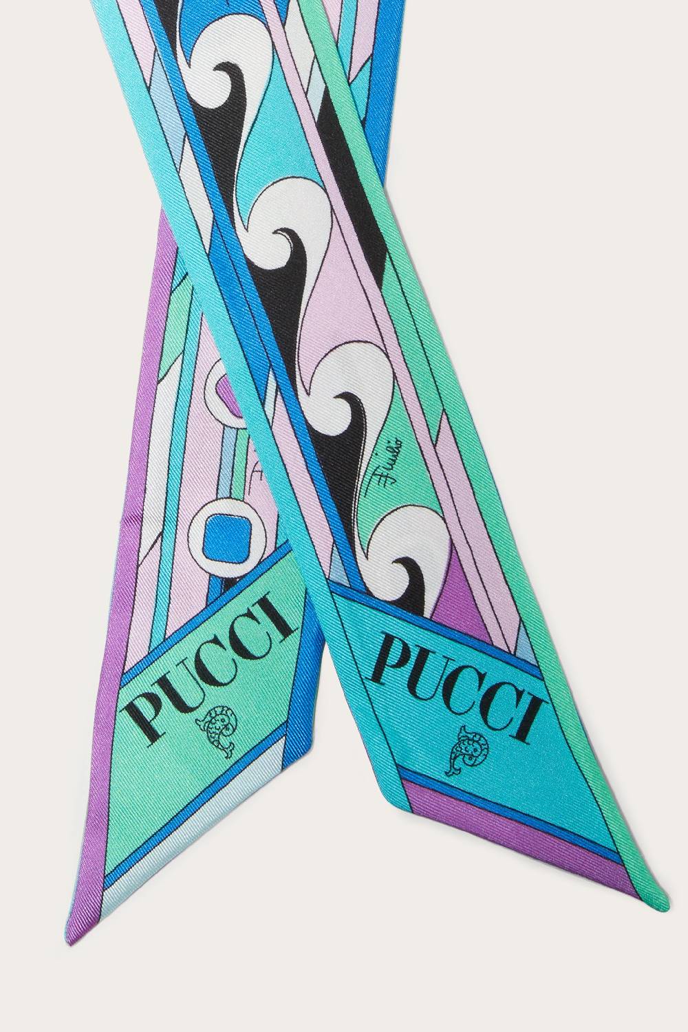 Pucci Foulard in seta con stampa Vivara Italia