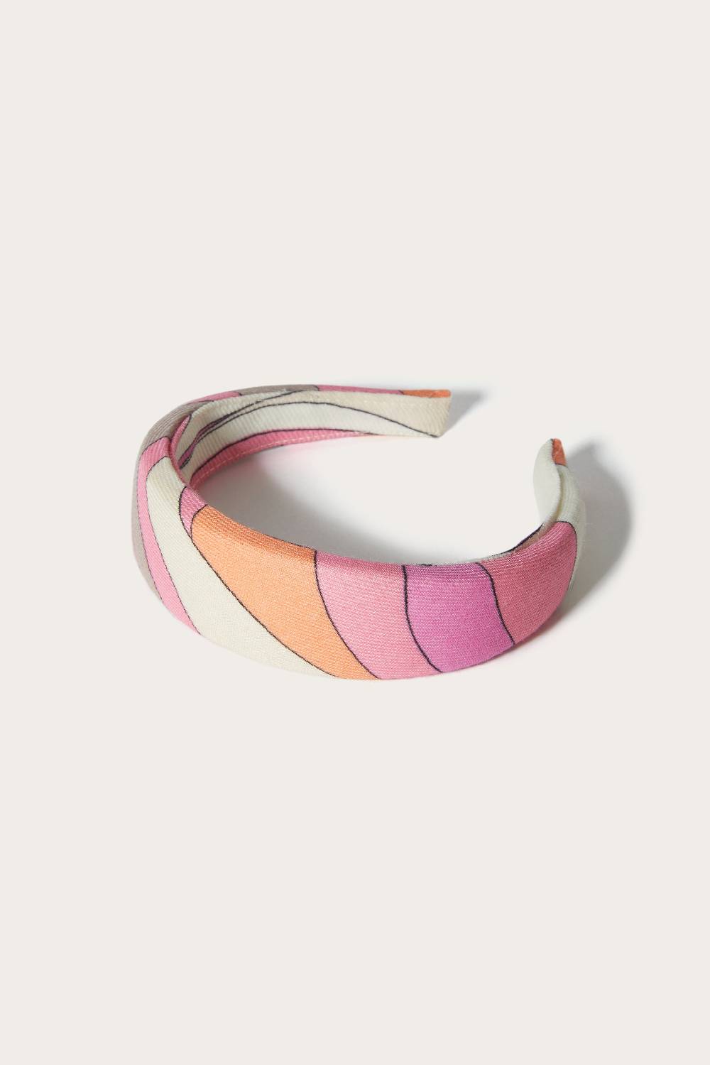 Pucci Marmo-Print Headband In Linea