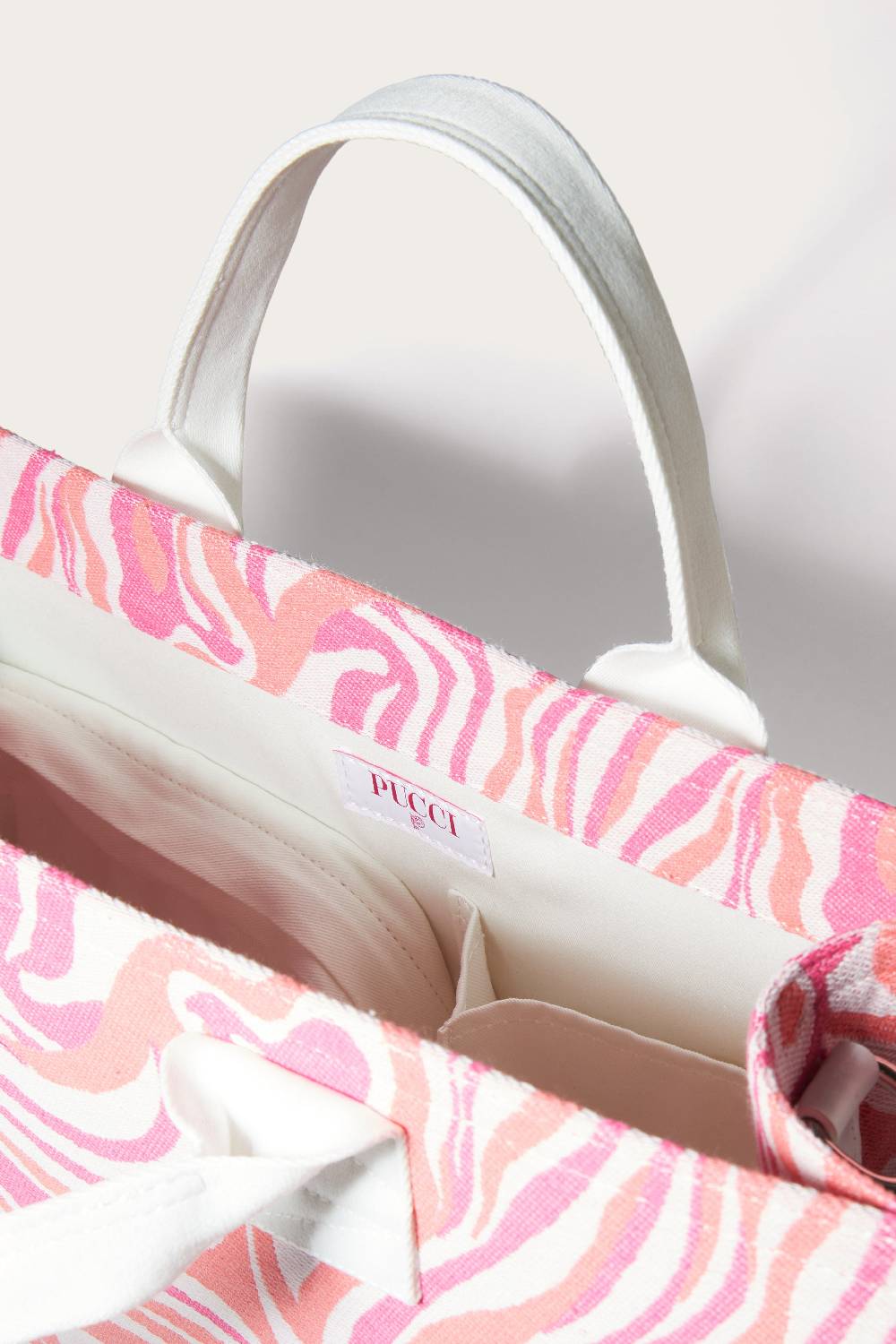 Pucci Marmo-Jacquard Denim Changing Bag Qualità