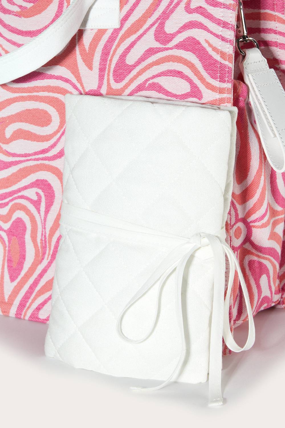 Pucci Marmo-Jacquard Denim Changing Bag Qualità