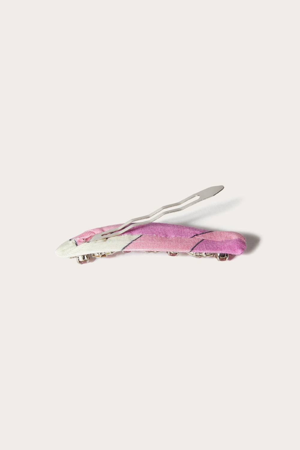 Pucci Iride-Print Crystal Hair Clip Pezzi Unici