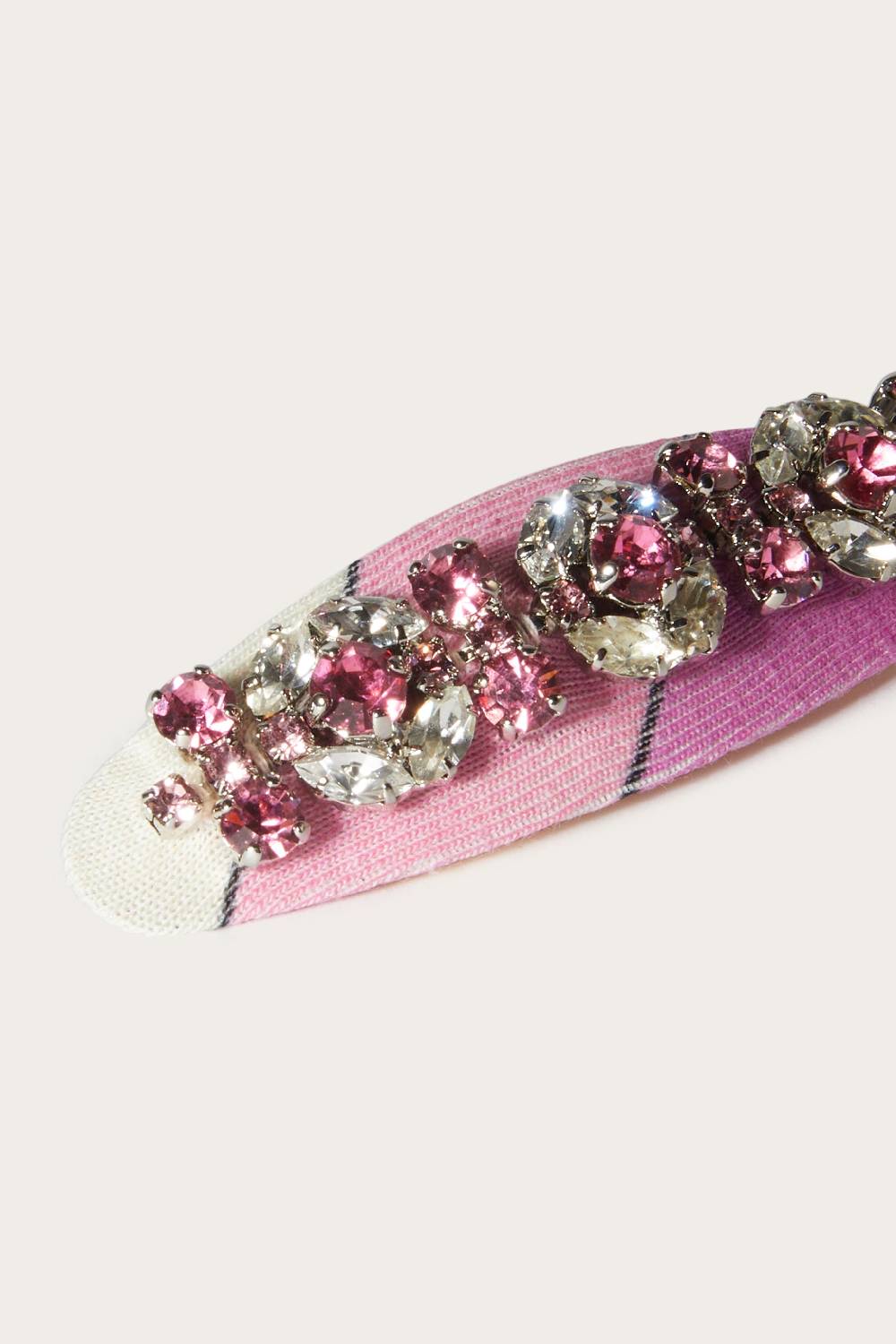 Pucci Iride-Print Crystal Hair Clip Pezzi Unici