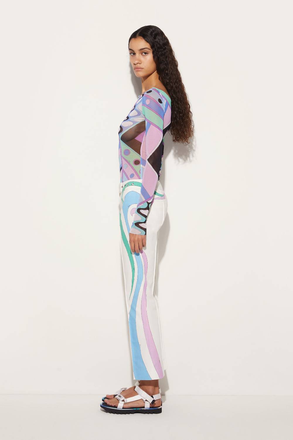 Pucci Top con stampa Vivara Promozione Limitata