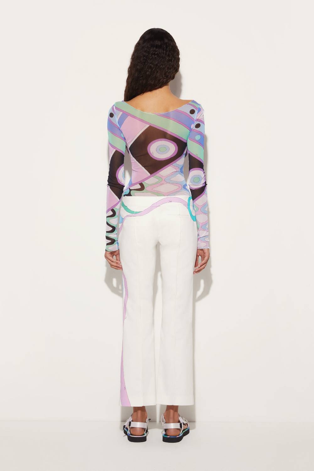 Pucci Top con stampa Vivara Promozione Limitata