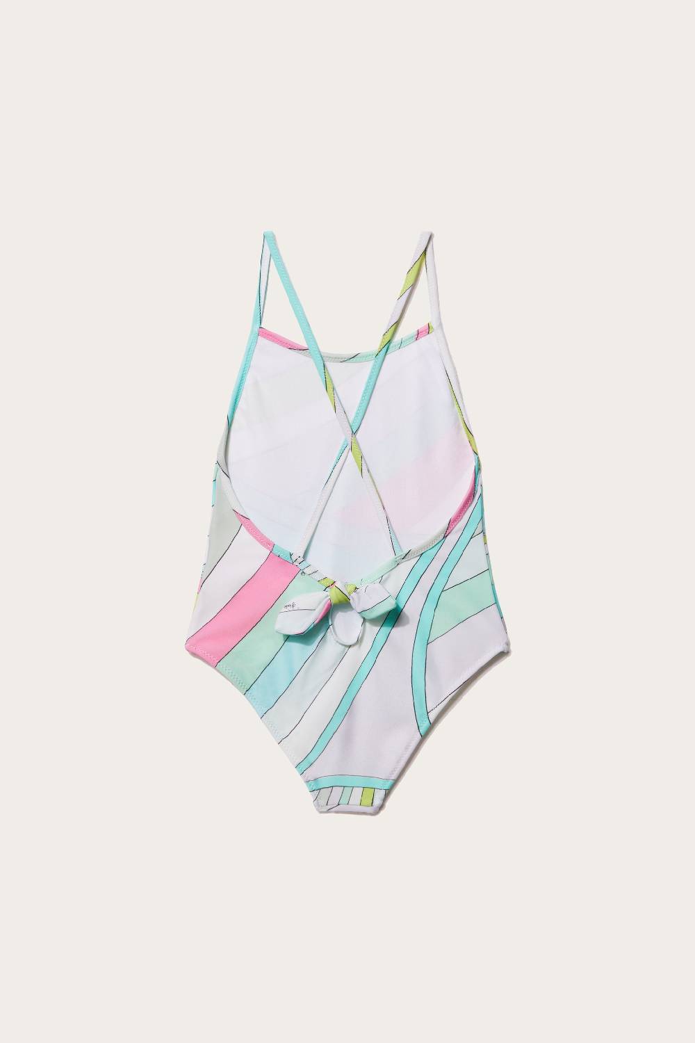 Pucci Iride-Print Swimsuit Italia