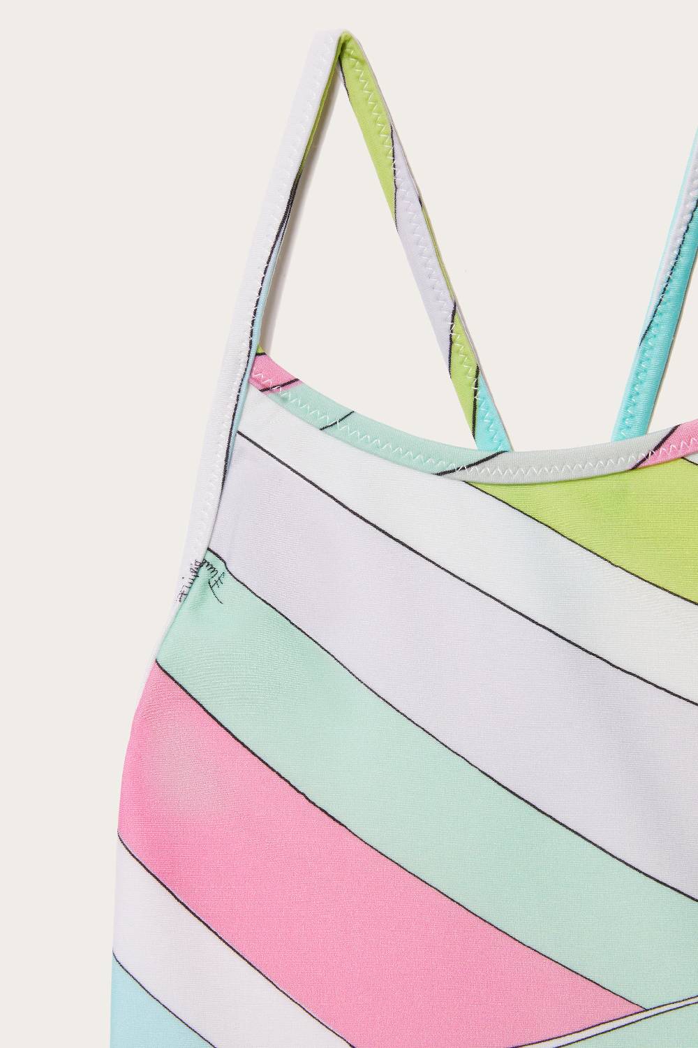 Pucci Iride-Print Swimsuit Italia