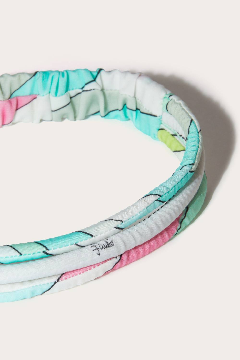 Pucci Iride-Print Headband Nuovo
