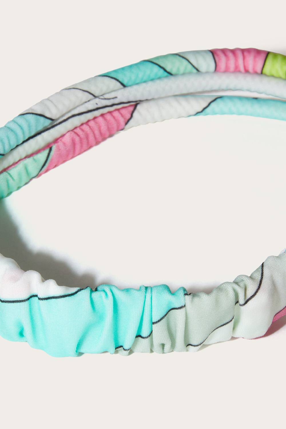 Pucci Iride-Print Headband Nuovo