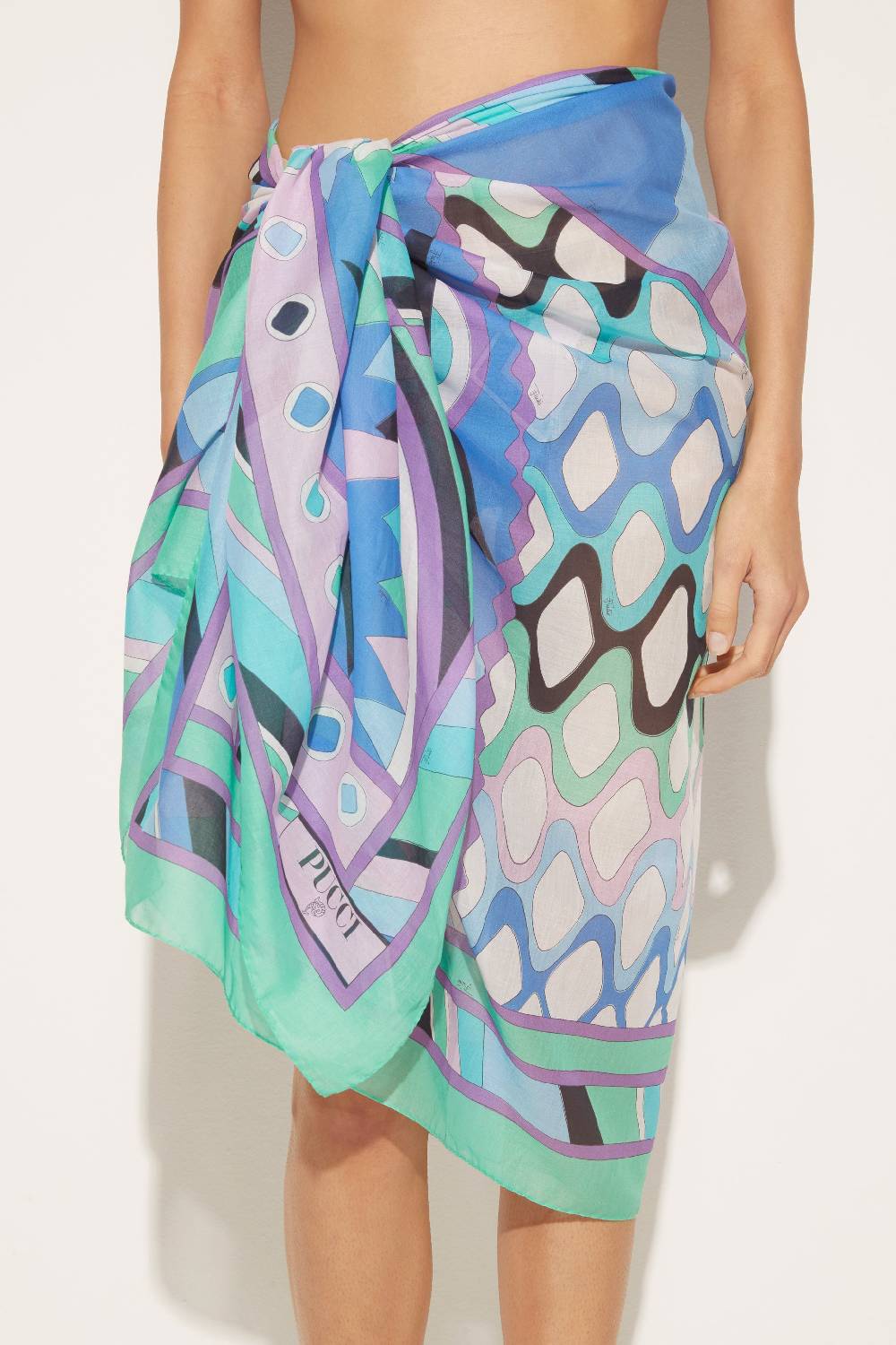 Pucci Sarong con stampa Vivara Sconto