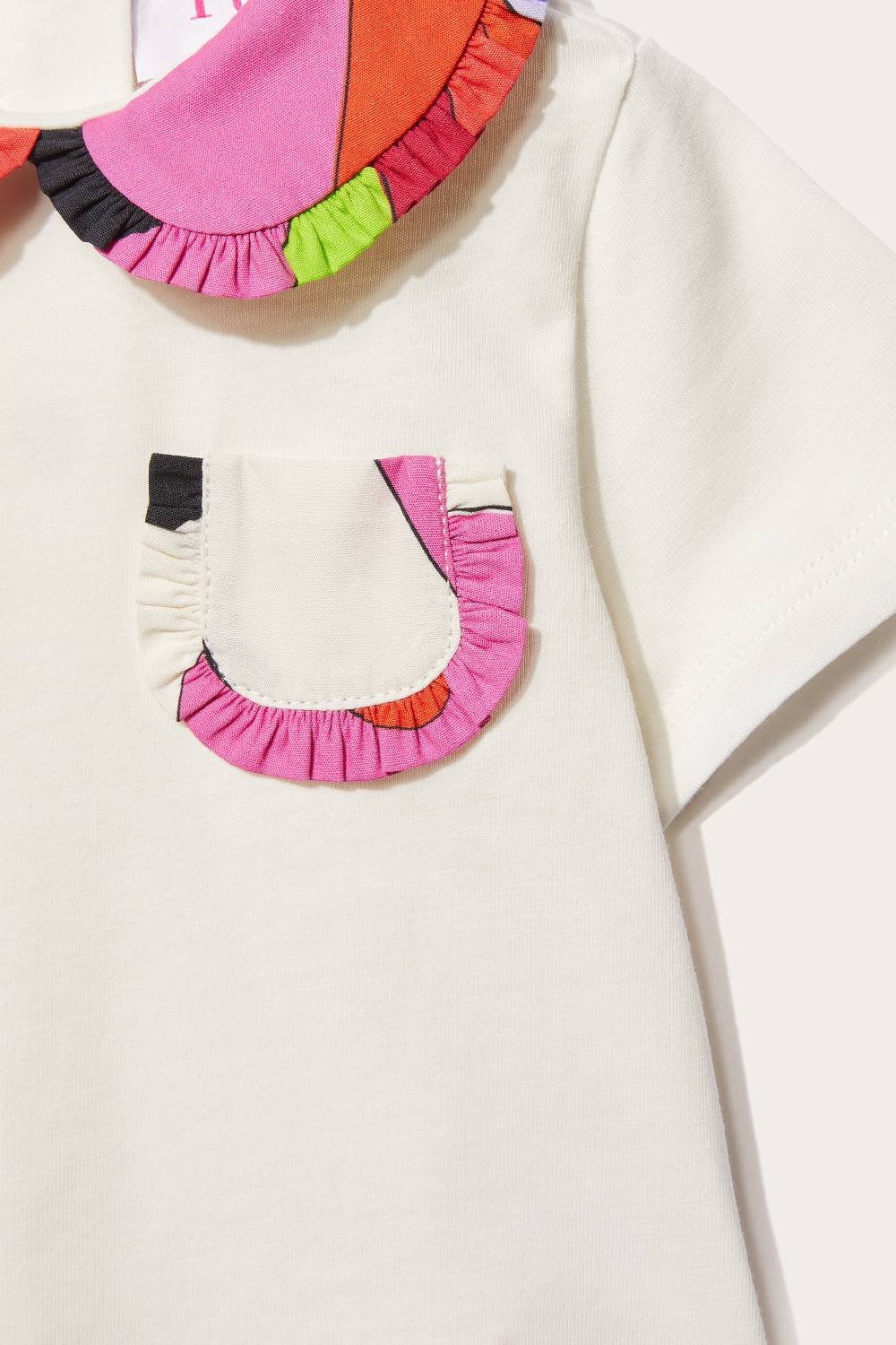 Pucci Iride-Print Cotton T-Shirt In Vendita