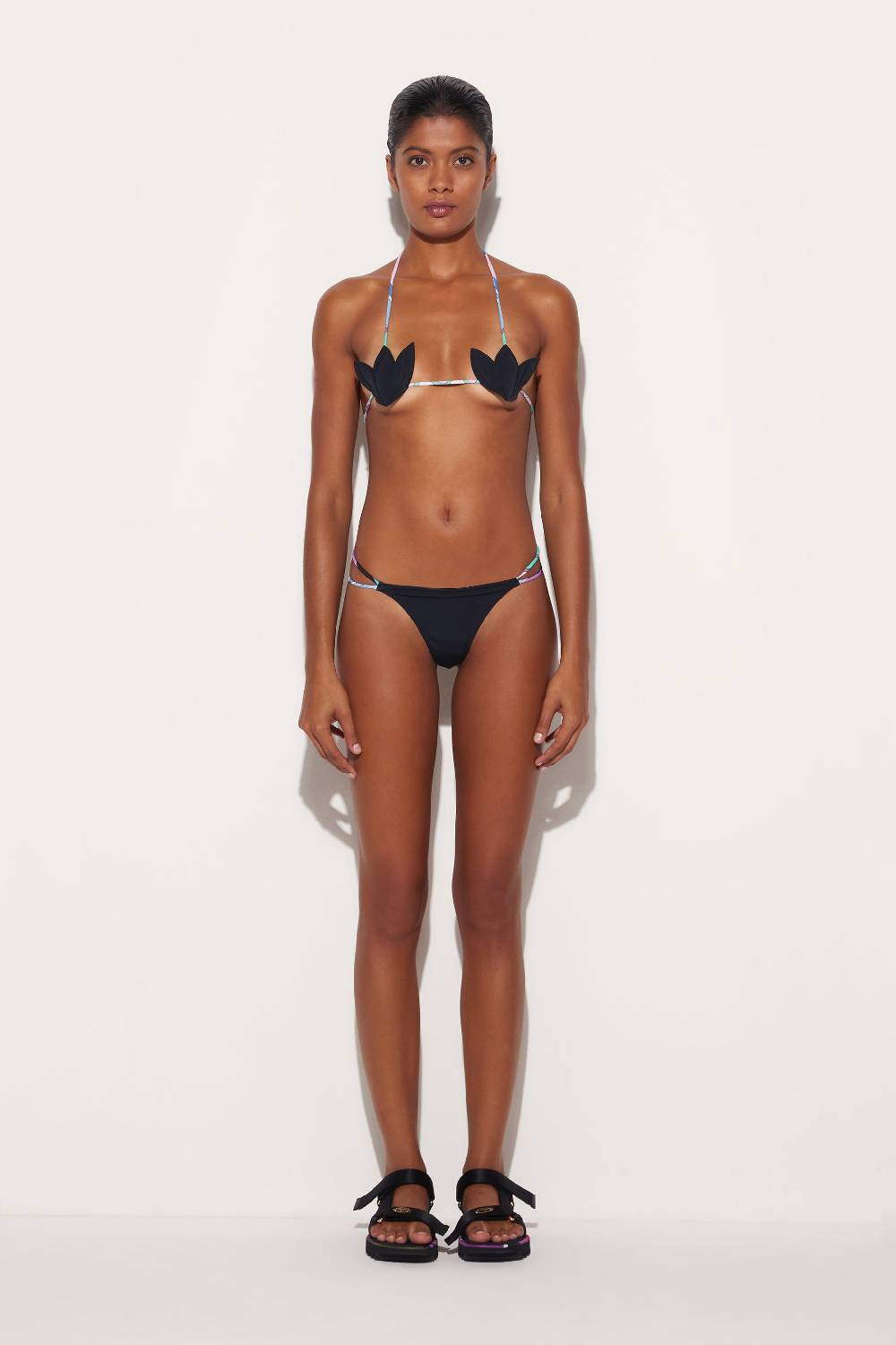 Pucci Top bikini con finiture Iride In Saldo