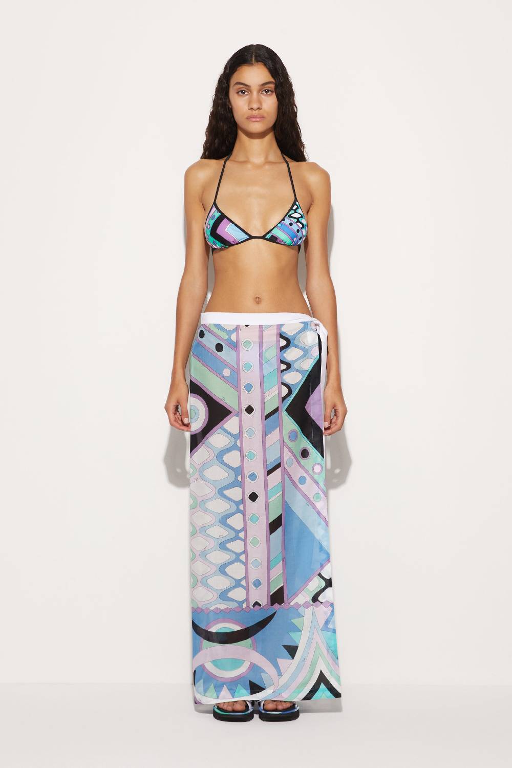 Pucci Top bikini con stampa Vivara Sconto di tempo limitato