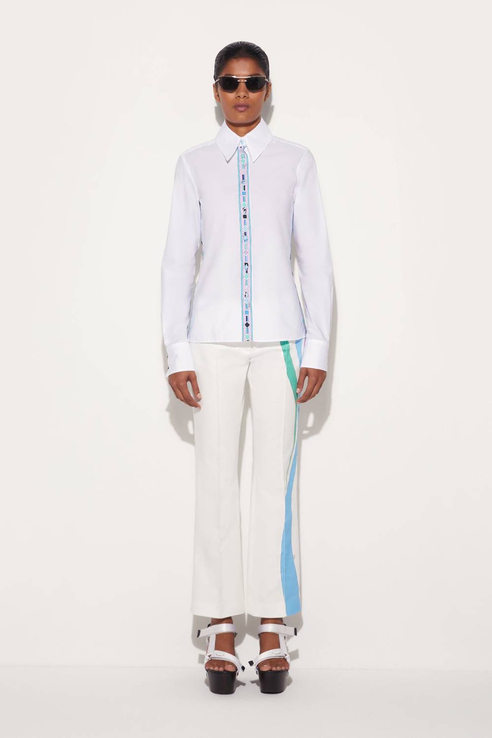 Pucci Camicia con finiture Vivara Prezzo di fabbrica