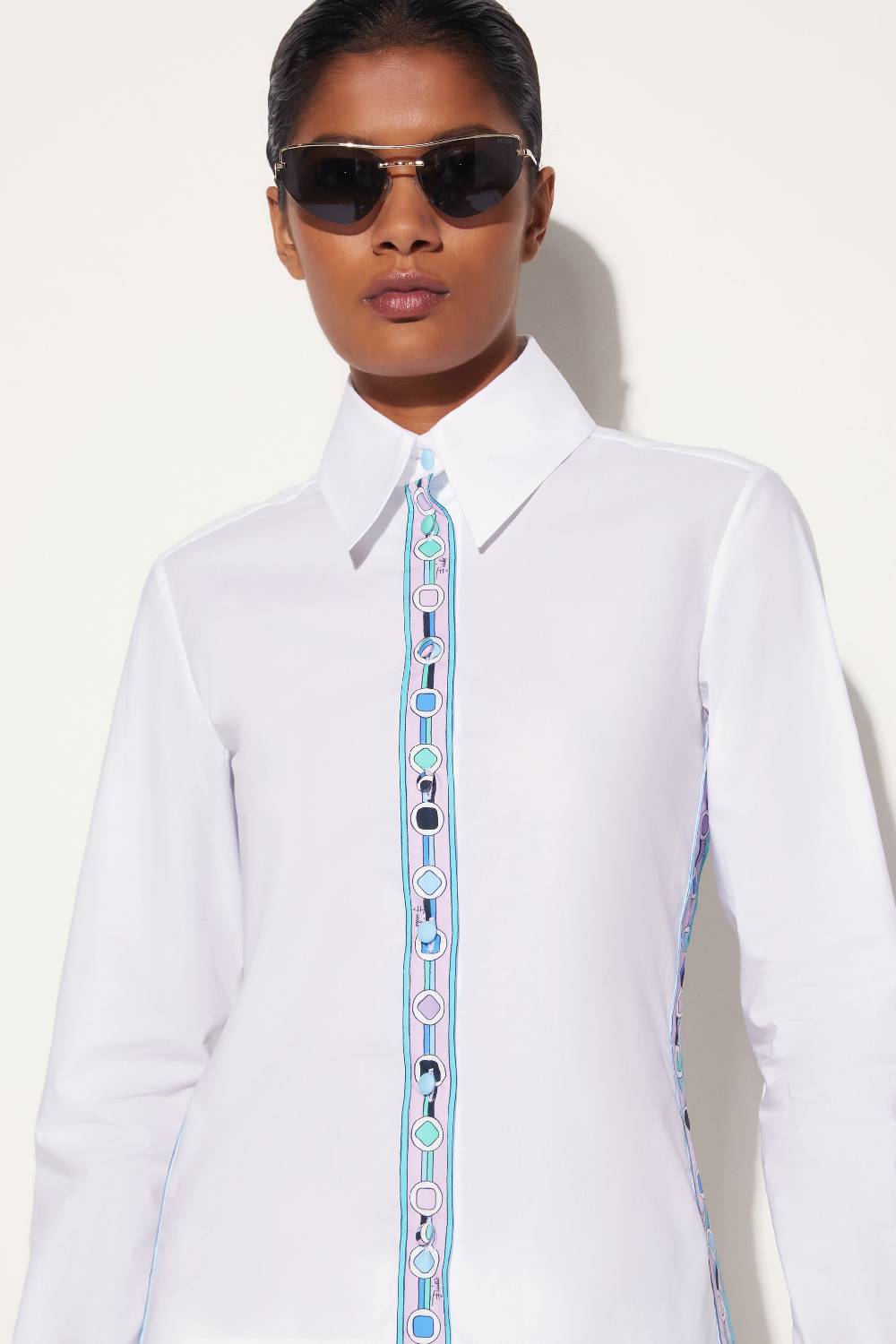 Pucci Camicia con finiture Vivara Prezzo di fabbrica
