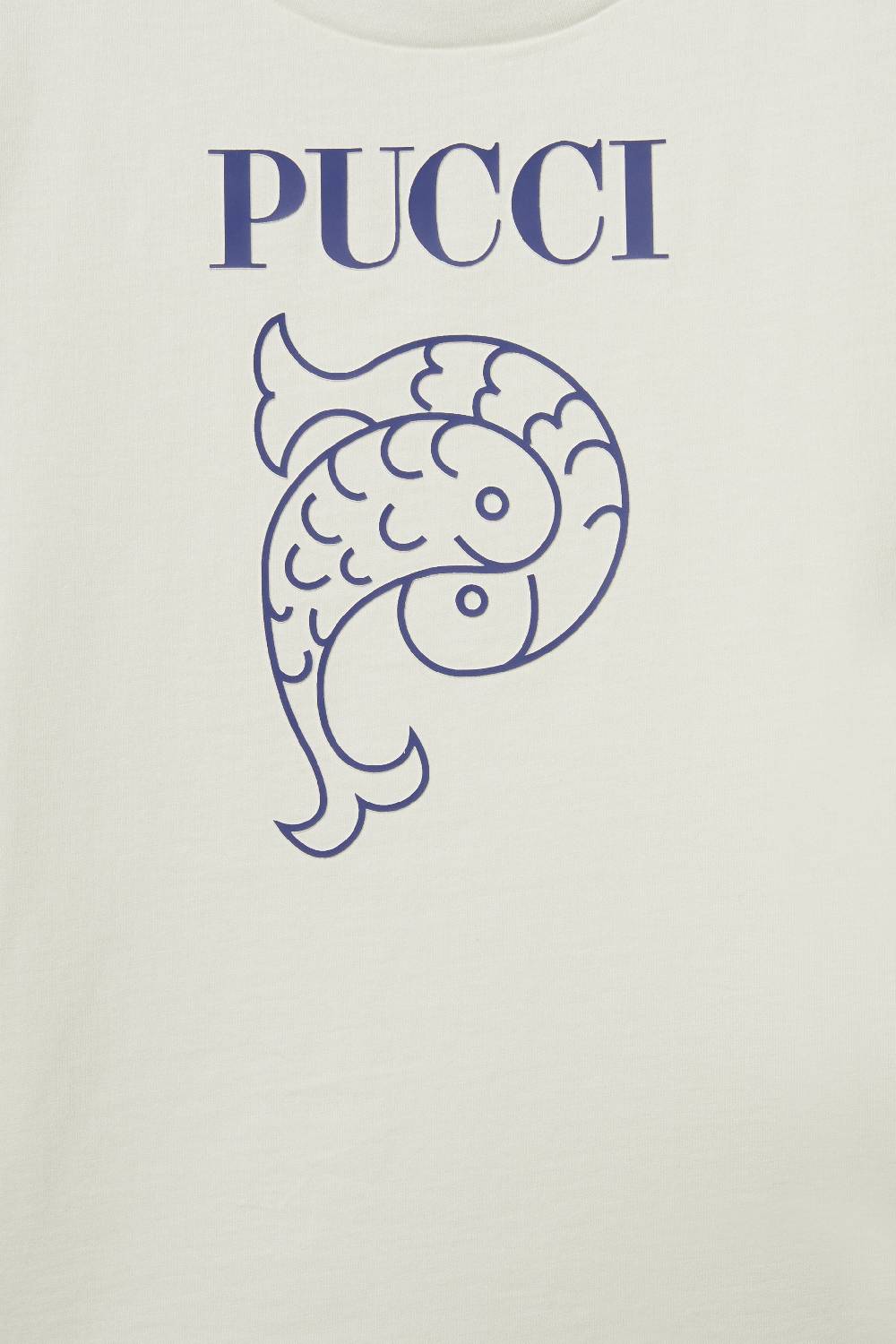 Pucci Logo-Print Cotton T-Shirt Lightning offer
