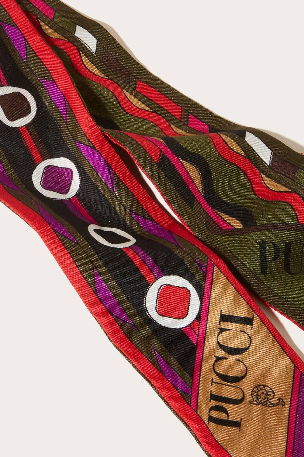 Pucci Foulard in seta con stampe Vivara e Bersaglio Comprane uno, ottenene uno gratis