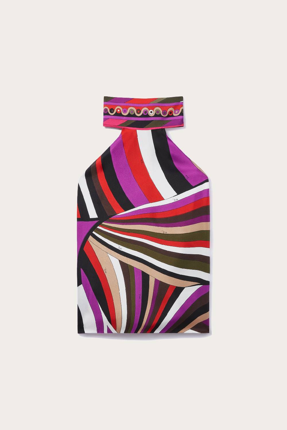 Pucci Top in seta con stampa Iride Offerte giornaliere