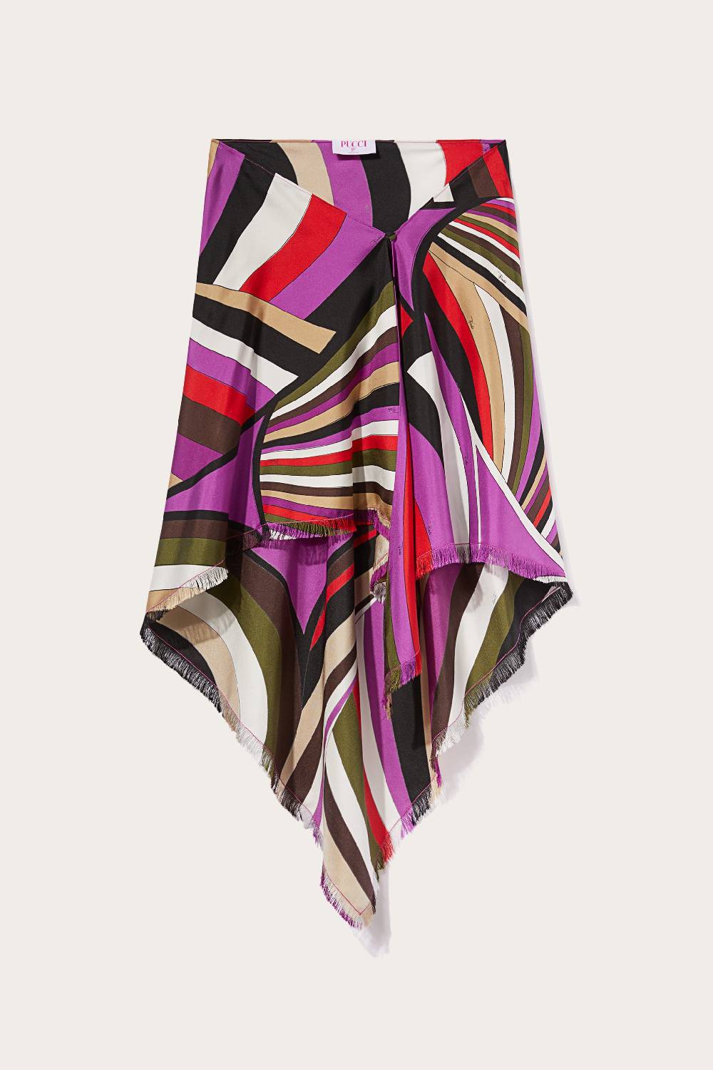 Pucci Gonna in seta con stampa Iride Offerte speciali