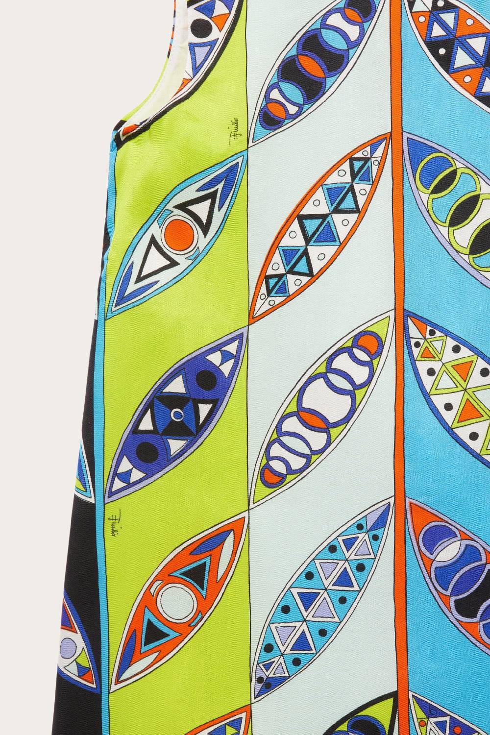Pucci Girandole-Print Dress Prezzo basso