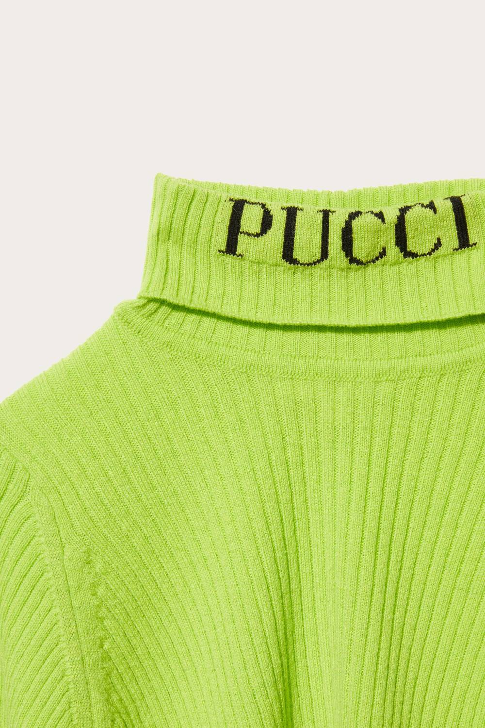 Pucci Logo-Intarsia Sweater Offerta settimanale