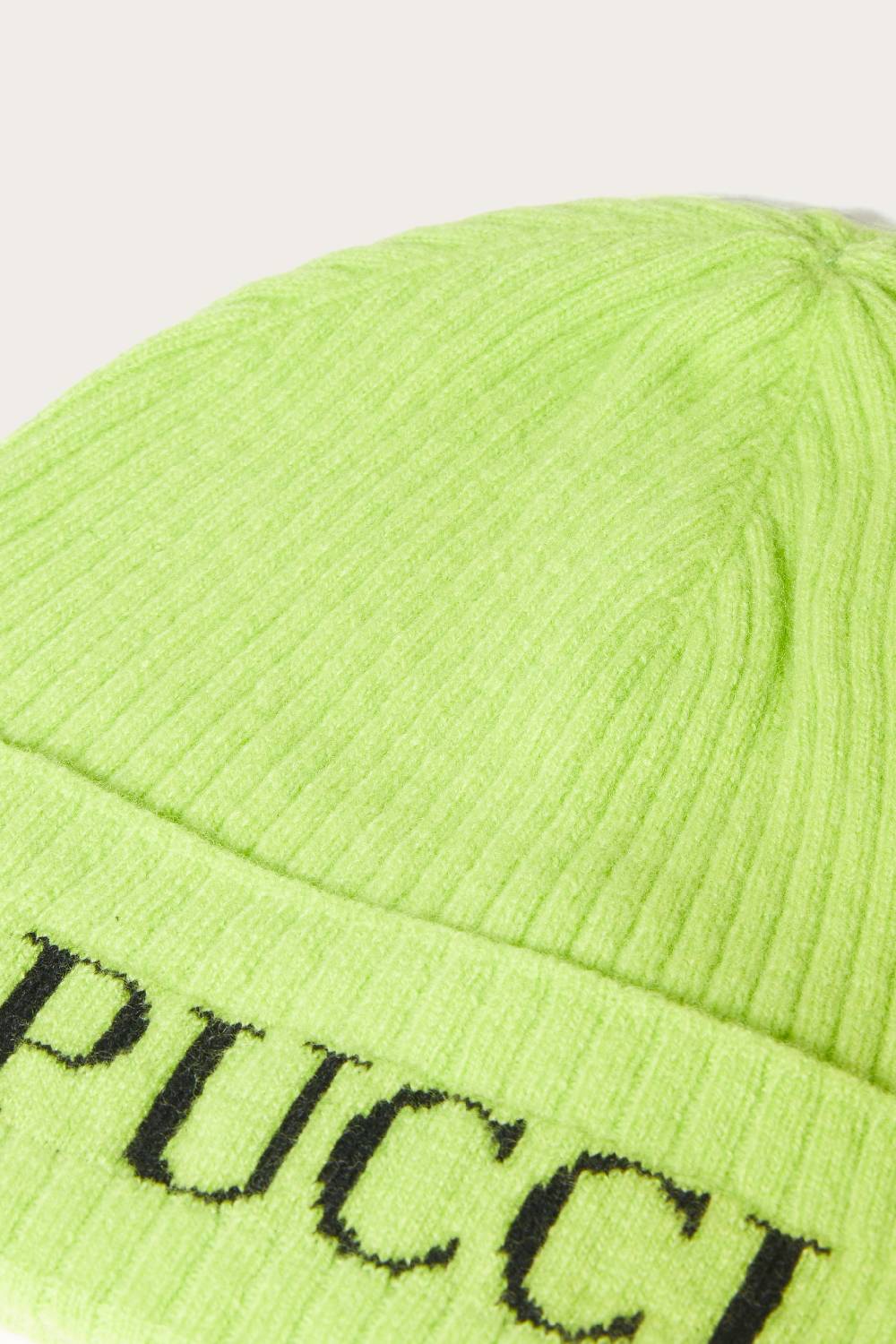 Pucci Logo-Intarsia Beanie Hat Ritorno libero