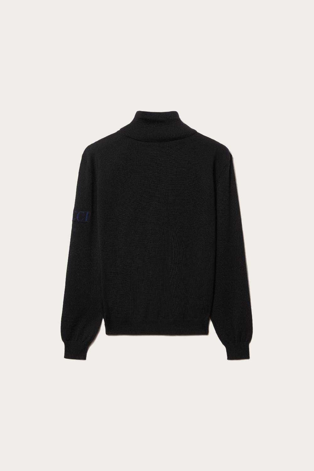 Pucci Logo-Appliqué Wool Sweater Latest stili