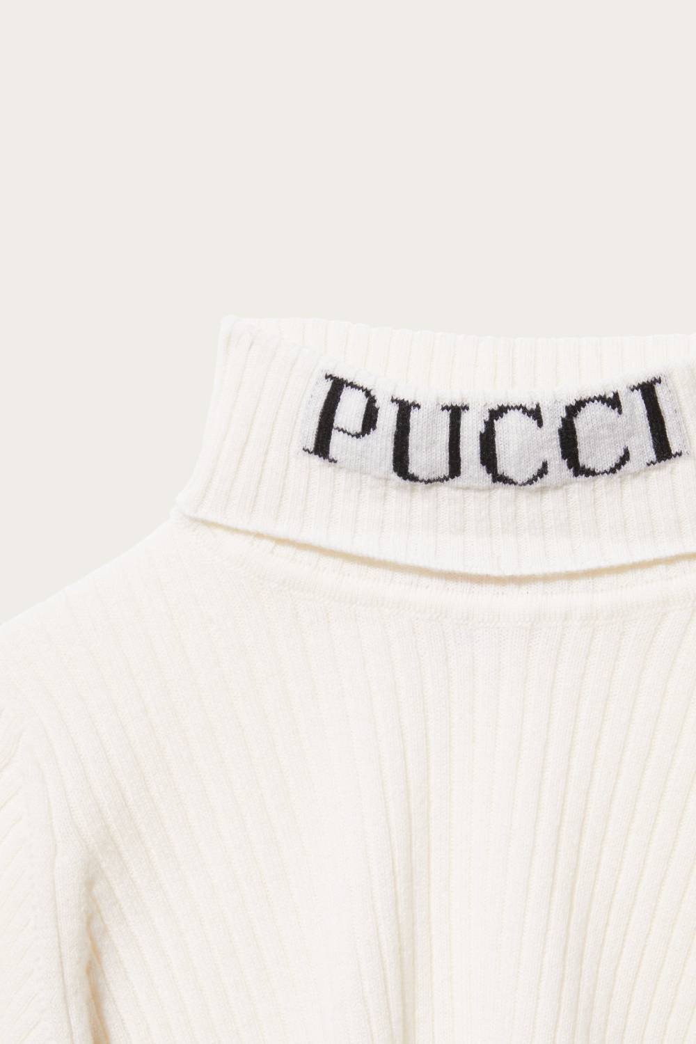 Pucci Logo-Intarsia Sweater Promozione temporanea