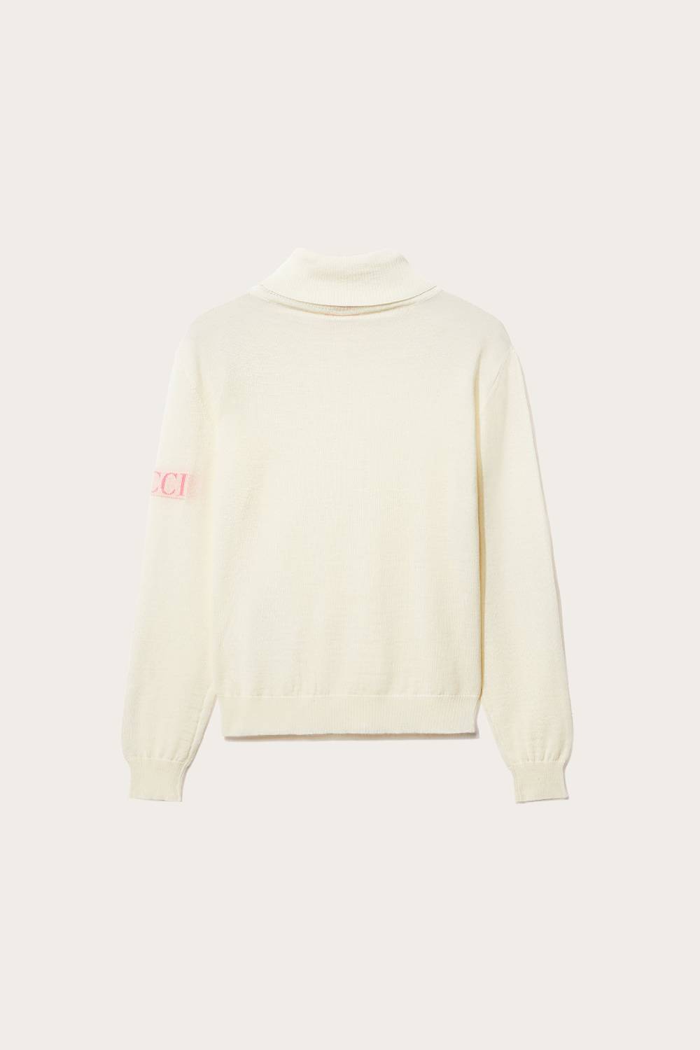 Pucci Logo-Appliqué Wool Sweater Fino al 50% di sconto