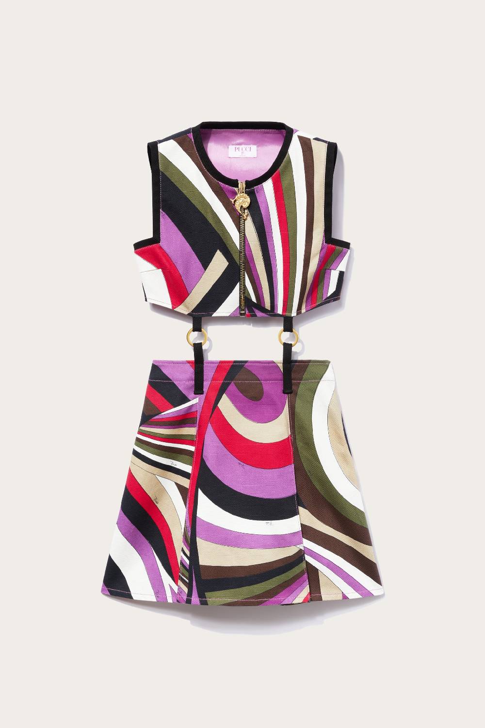 Pucci Mini abito con stampa Iride Fino al 60% di sconto