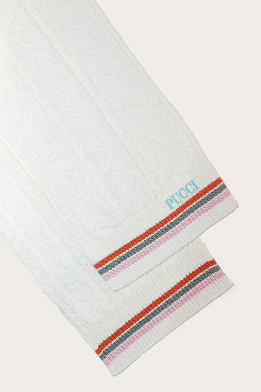 Pucci Logo-Appliqué Scarf Limitato a 3 giorni
