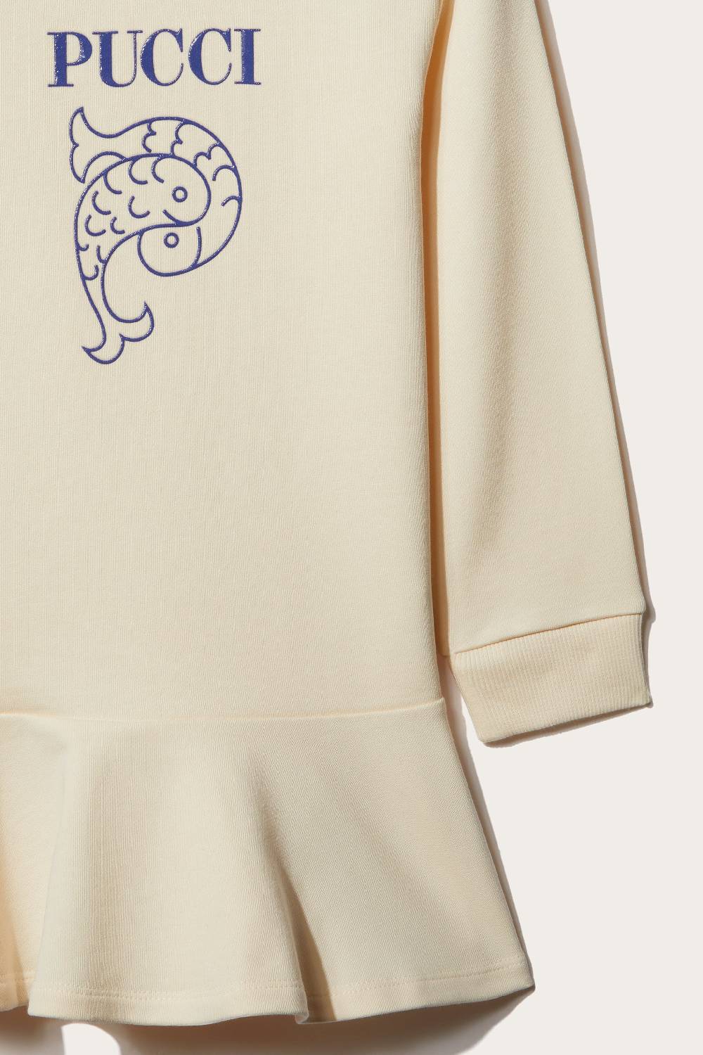 Pucci Logo-Print Cotton Dress In vendita