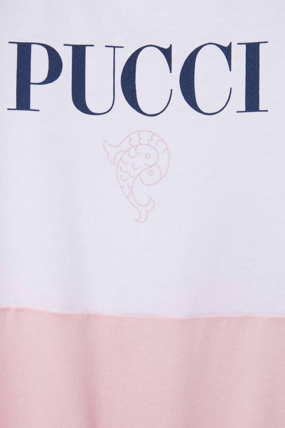 Pucci Logo-Print Cotton Babygrow Set Qualità