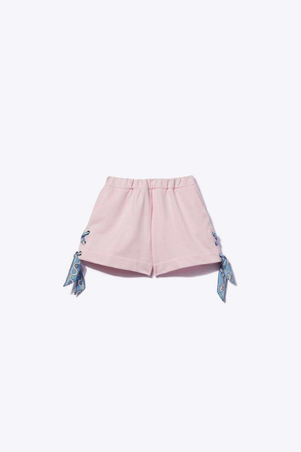 Pucci Pesci-Print Cotton Shorts