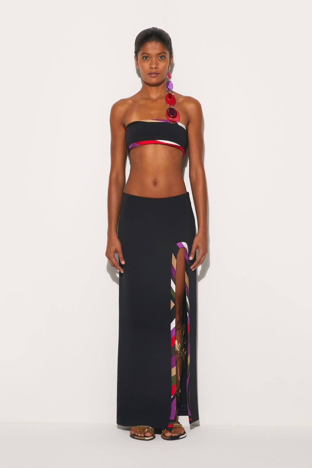 Pucci Top a fascia con finiture Iride Affare Del Giorno