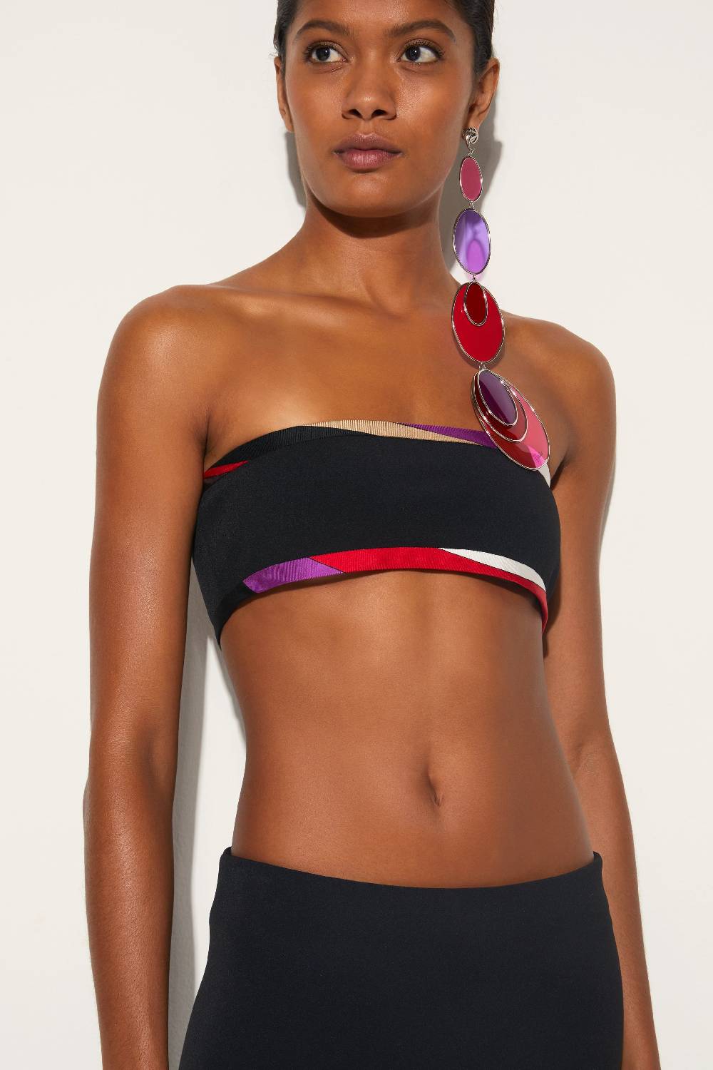 Pucci Top a fascia con finiture Iride Affare Del Giorno
