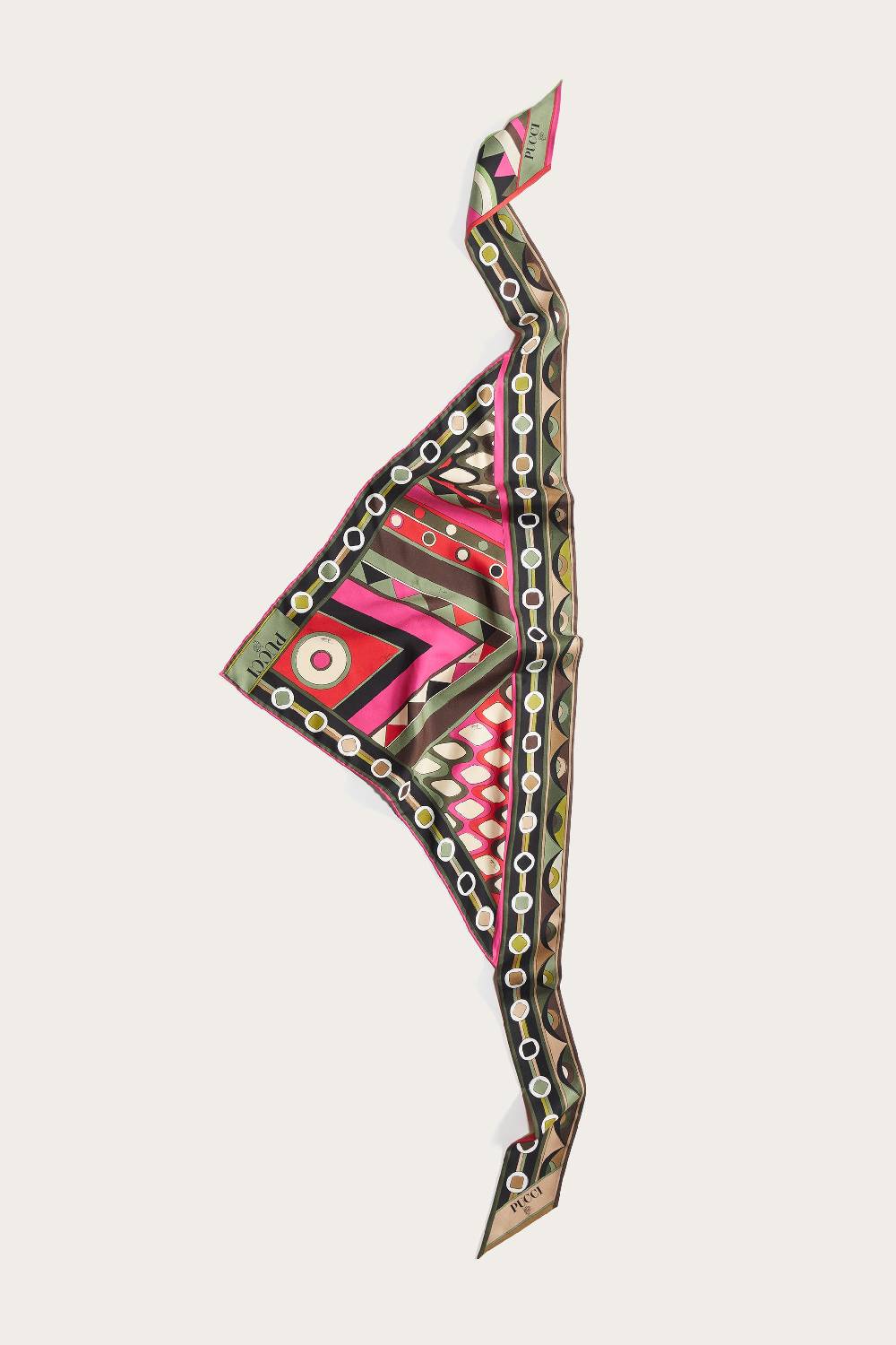 Pucci Foulard in seta con stampa Vivara