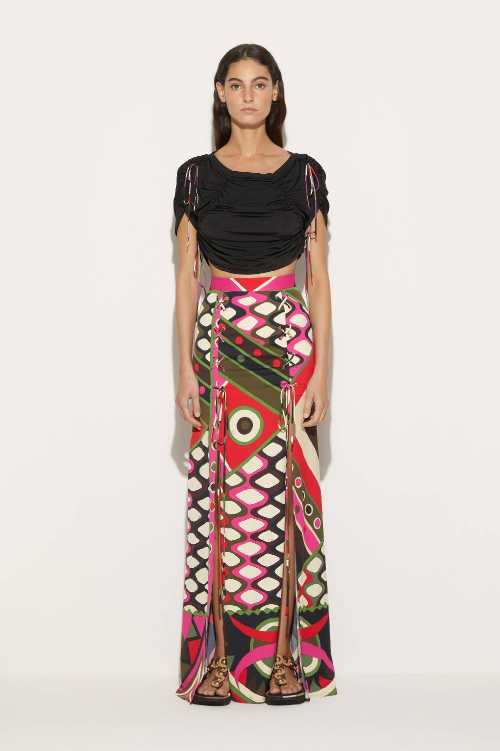 Pucci Top con arricciature In Saldo