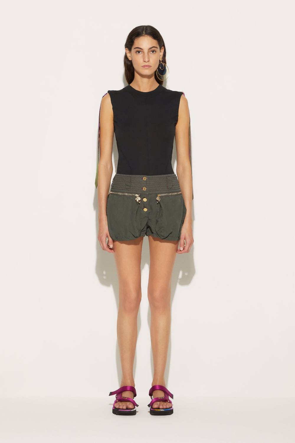 Pucci Shorts cargo in toile di cotone Spedizione gratuita