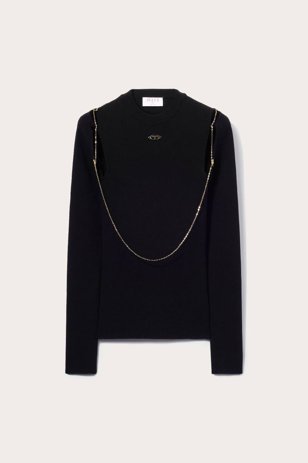 Pucci Top con dettaglio a catena Shopping online