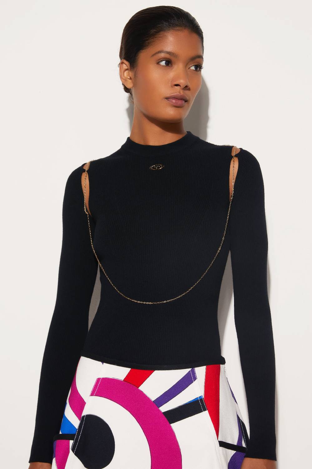Pucci Top con dettaglio a catena Shopping online
