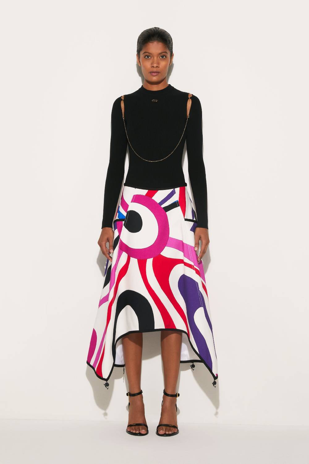 Pucci Top con dettaglio a catena Shopping online