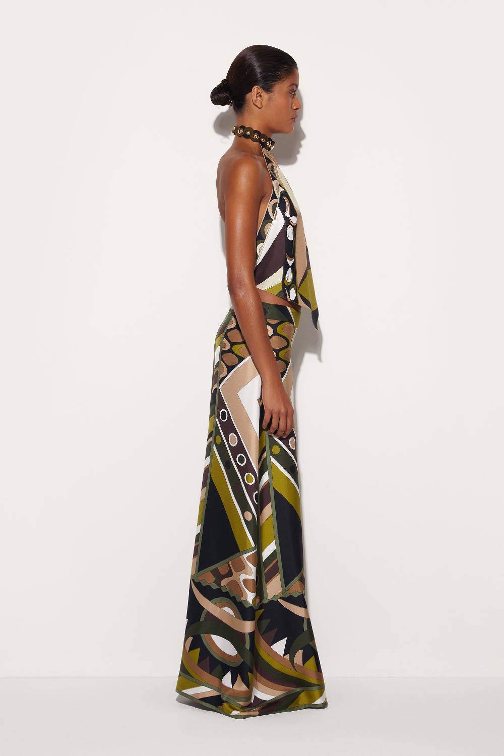 Pucci Top in seta con stampa Pesci Vendite stagionali